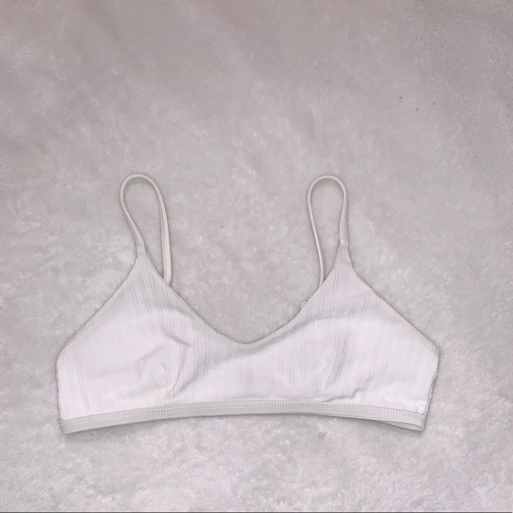 White Bikini Top